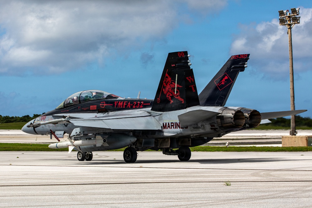 VMFA-232 executes aviation training at Andersen Air Force base