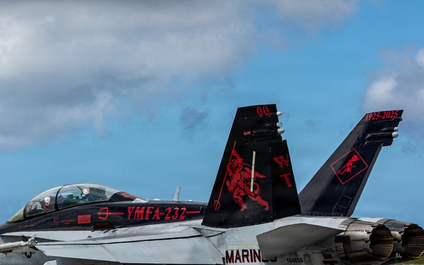 VMFA-232 executes aviation training at Andersen Air Force base