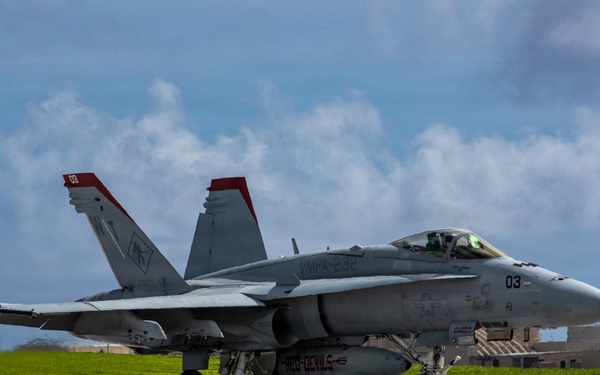 VMFA-232 executes aviation training at Andersen Air Force base