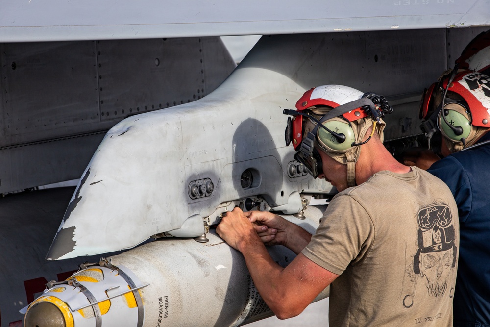 VMFA-232 executes aviation training at Andersen Air Force base