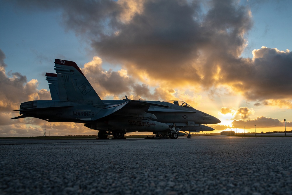 VMFA-232 executes aviation training at Andersen Air Force base