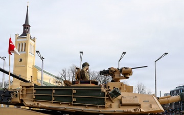 Allies Stand Together at Estonian Independence Day Parade Celebrating Freedom and Partnership