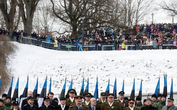 Allies Stand Together at Estonian Independence Day Parade Celebrating Freedom and Partnership