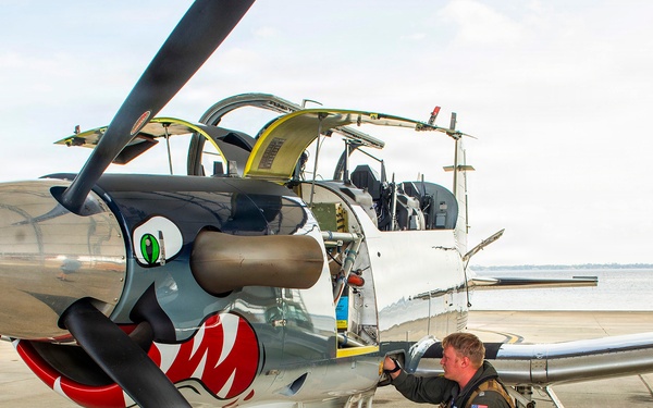 T-6 Texan II historic paint job