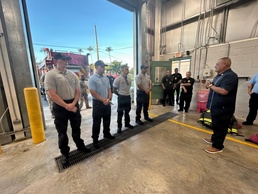 Fort Buchanan Firefighters Strengthen Community Ties Through Mutual Aid Response