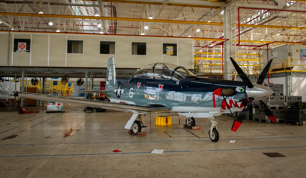 T-6 Texan II historic paint job