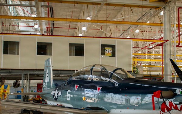 T-6 Texan II historic paint job
