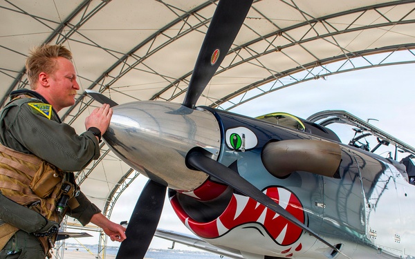 T-6 Texan II historic paint job