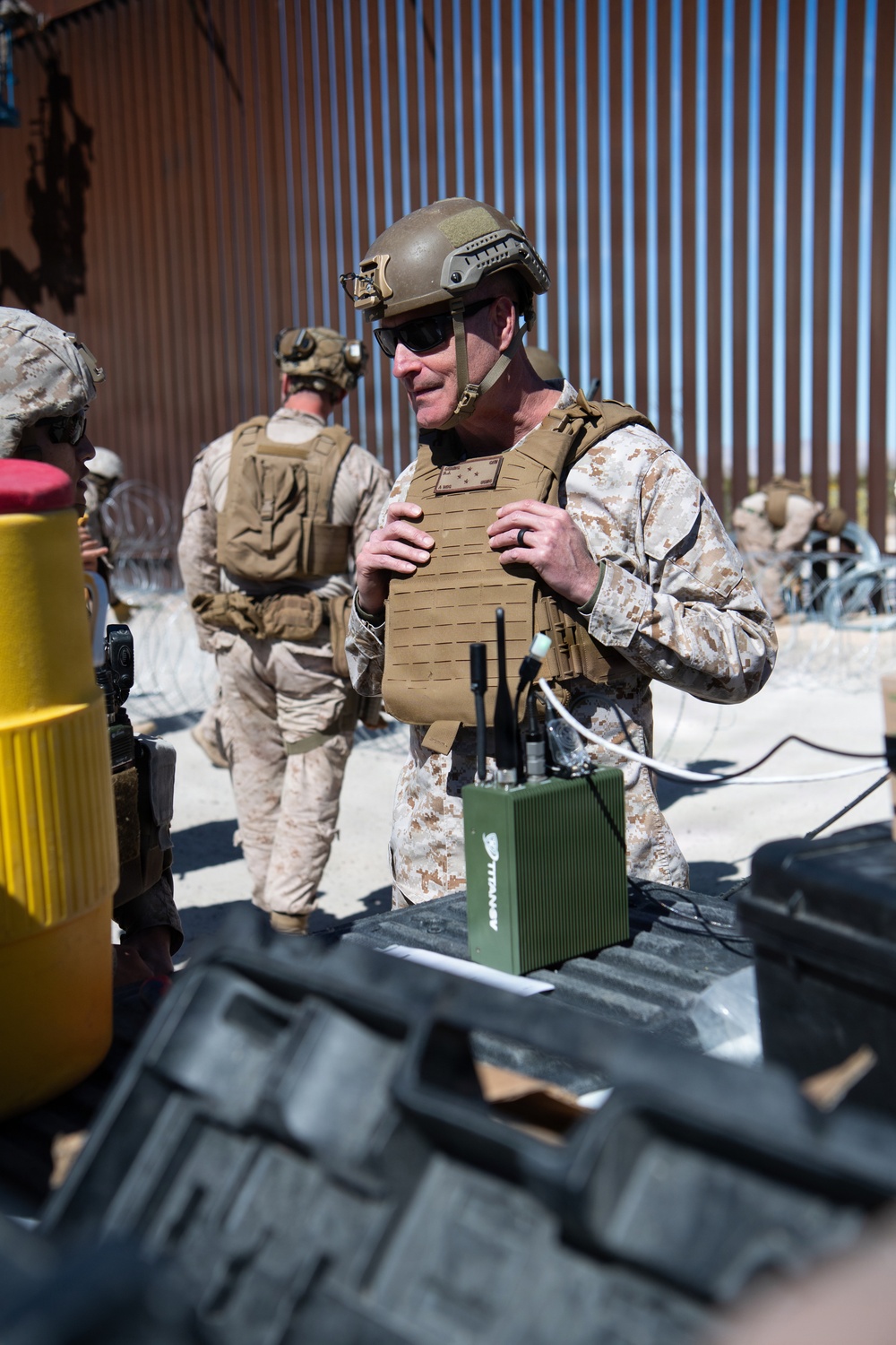 Assistant Commandant of the Marine Corps visits Task Force-Forge