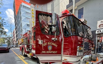 Fort Buchanan Firefighters Strengthen Community Ties Through Mutual Aid Response