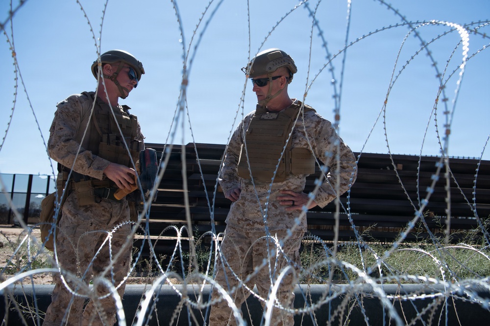 Assistant Commandant of the Marine Corps visits Task Force-Forge