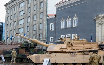 Allies Stand Together at Estonian Independence Day Parade Celebrating Freedom and Partnership