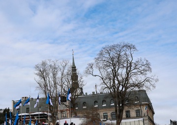 Allies Stand Together at Estonian Independence Day Parade Celebrating Freedom and Partnership