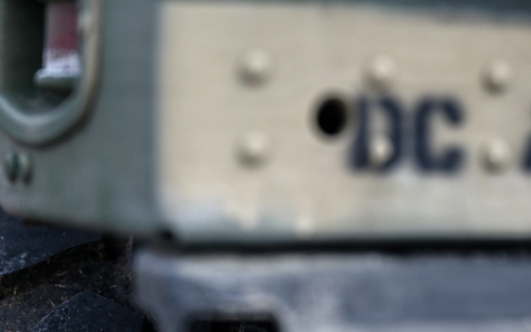 DCNG conducts rare helicopter landing