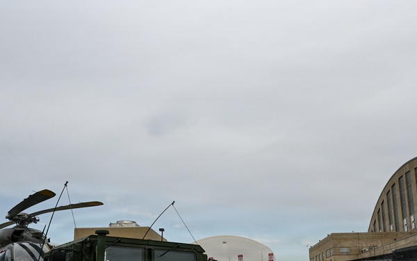 DCNG conducts rare helicopter landing