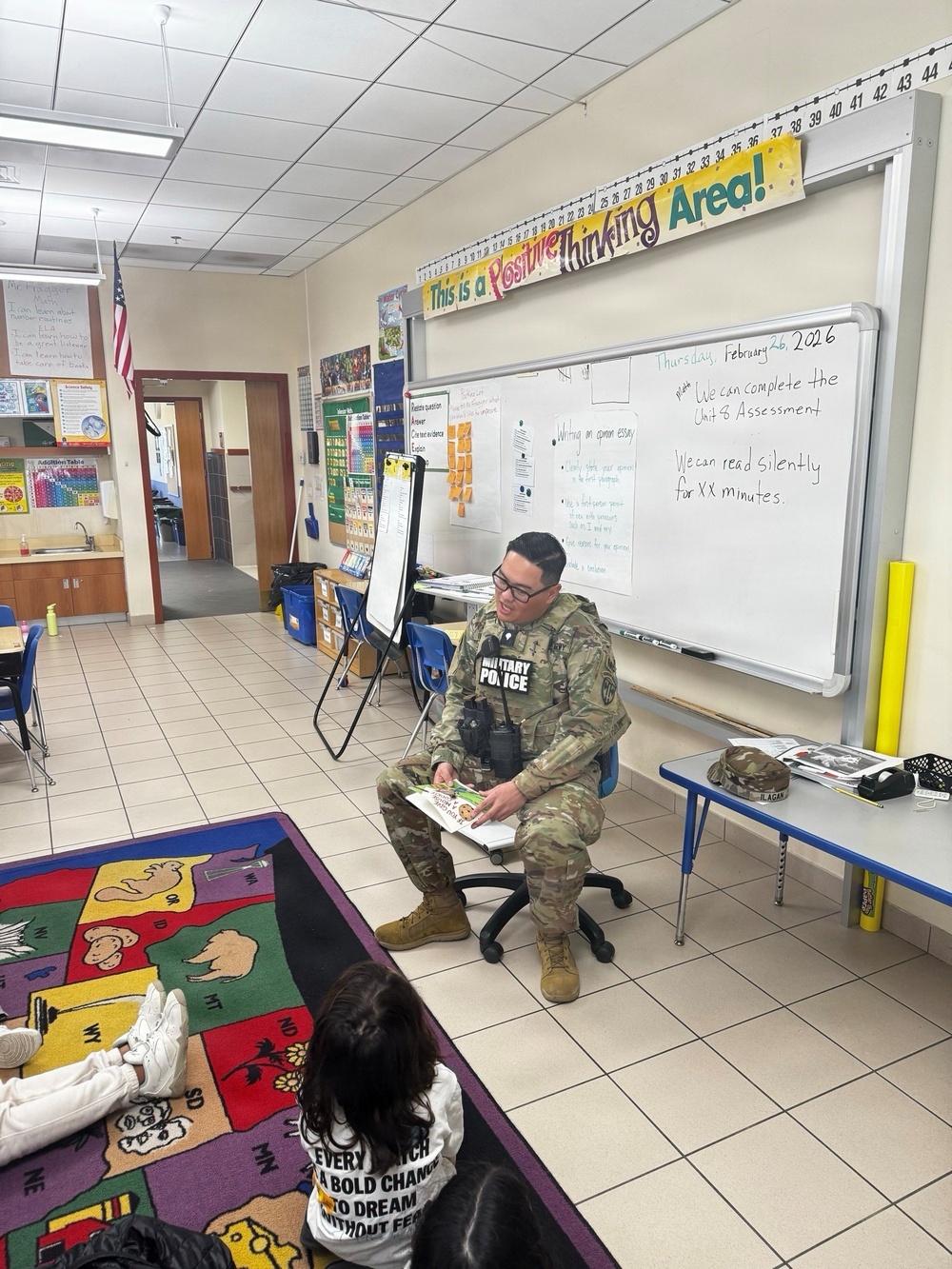 SPC Ilagan of third platoon, 529th Military Police Company located in USAG Italy