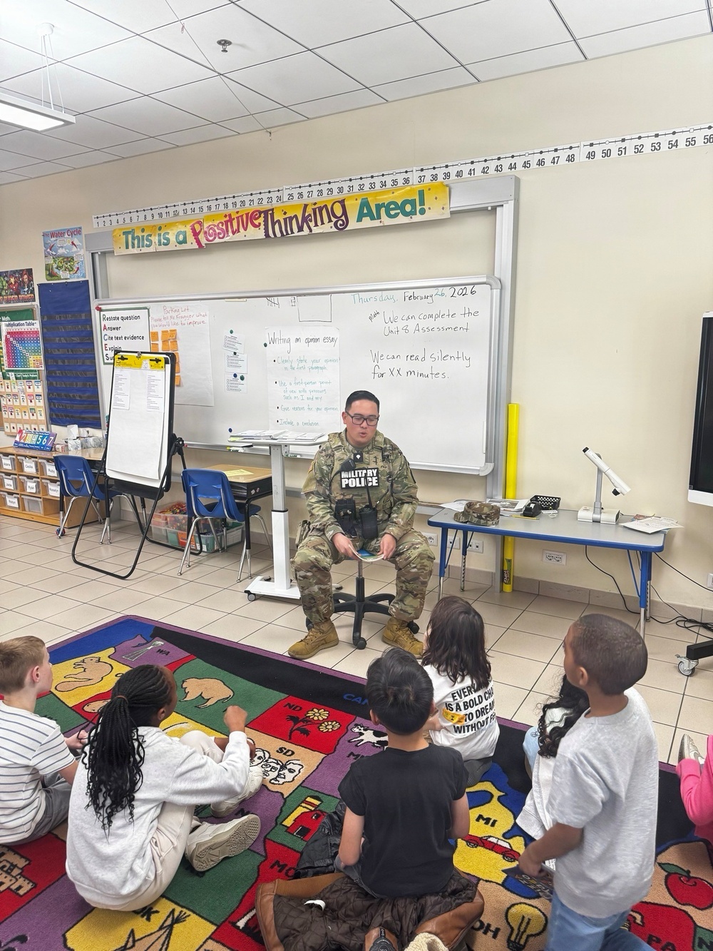 SPC Ilagan of third platoon, 529th Military Police Company located in USAG Italy