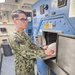 Master Chief Atini Ransaw conducts tier 3 training event on USS Ted Stevens