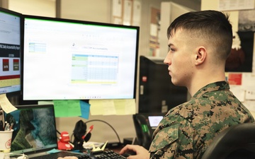 Lance Cpl. Irvin Z. Mott named LOGCOM Marine of the Year