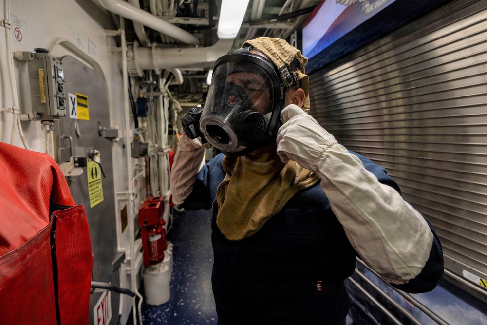 USS Stockdale conducts routine operations