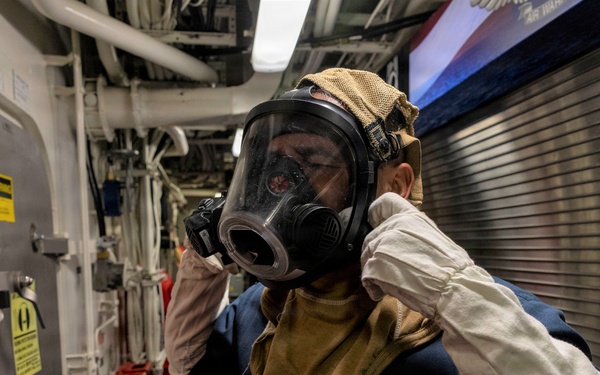 USS Stockdale conducts routine operations