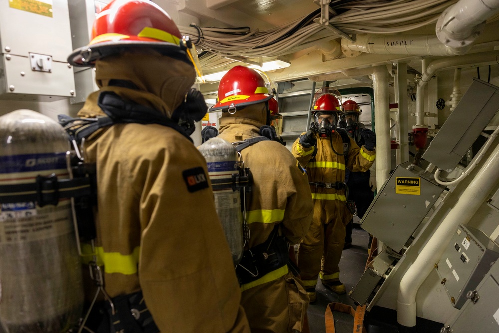 USS Stockdale conducts routine operations