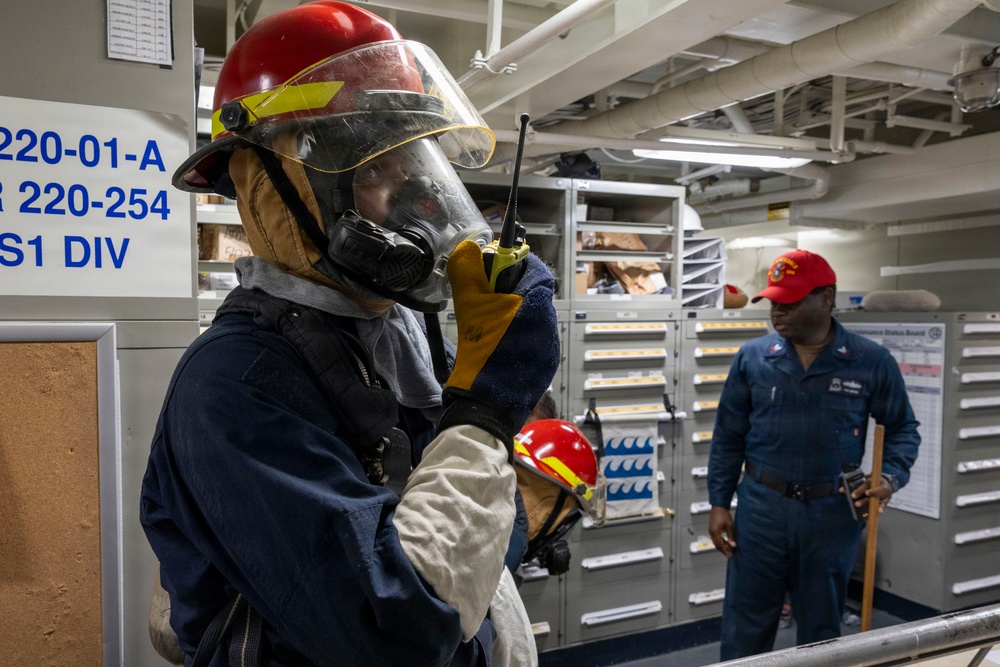 USS Stockdale conducts routine operations