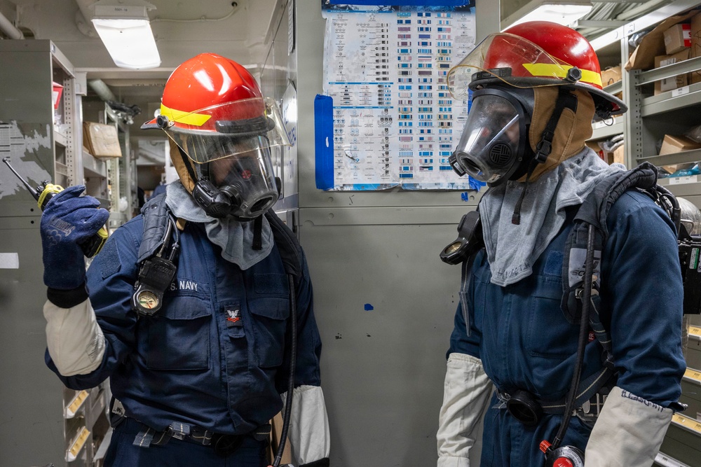 USS Stockdale conducts routine operations