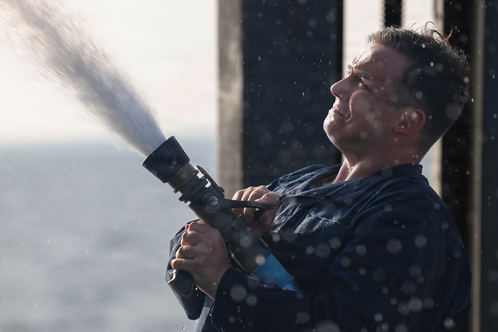 Spruance Conducts Routine Operations