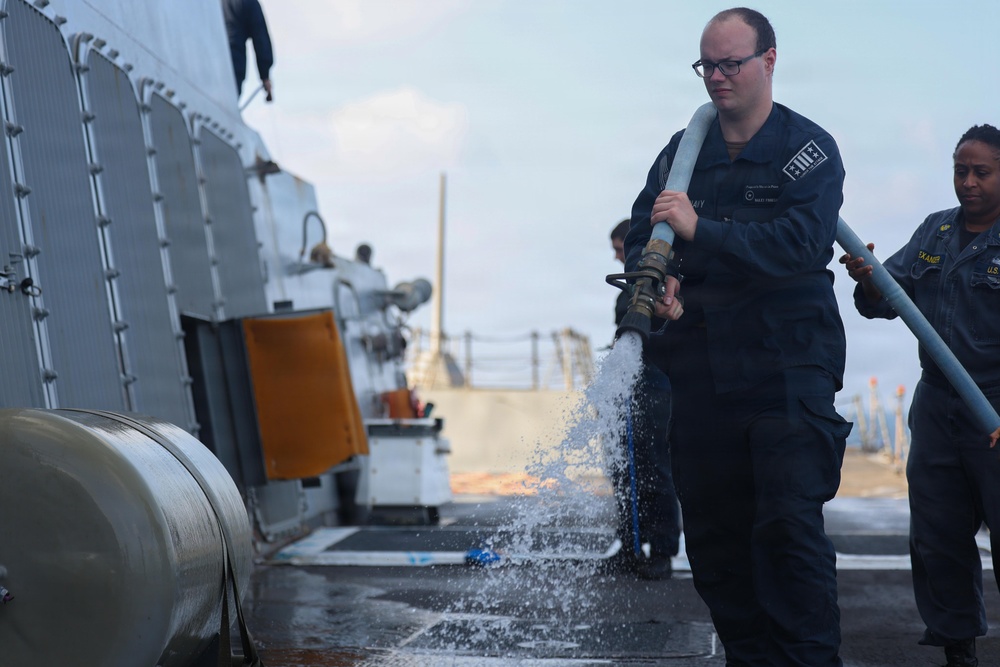 Spruance Conducts Routine Operations