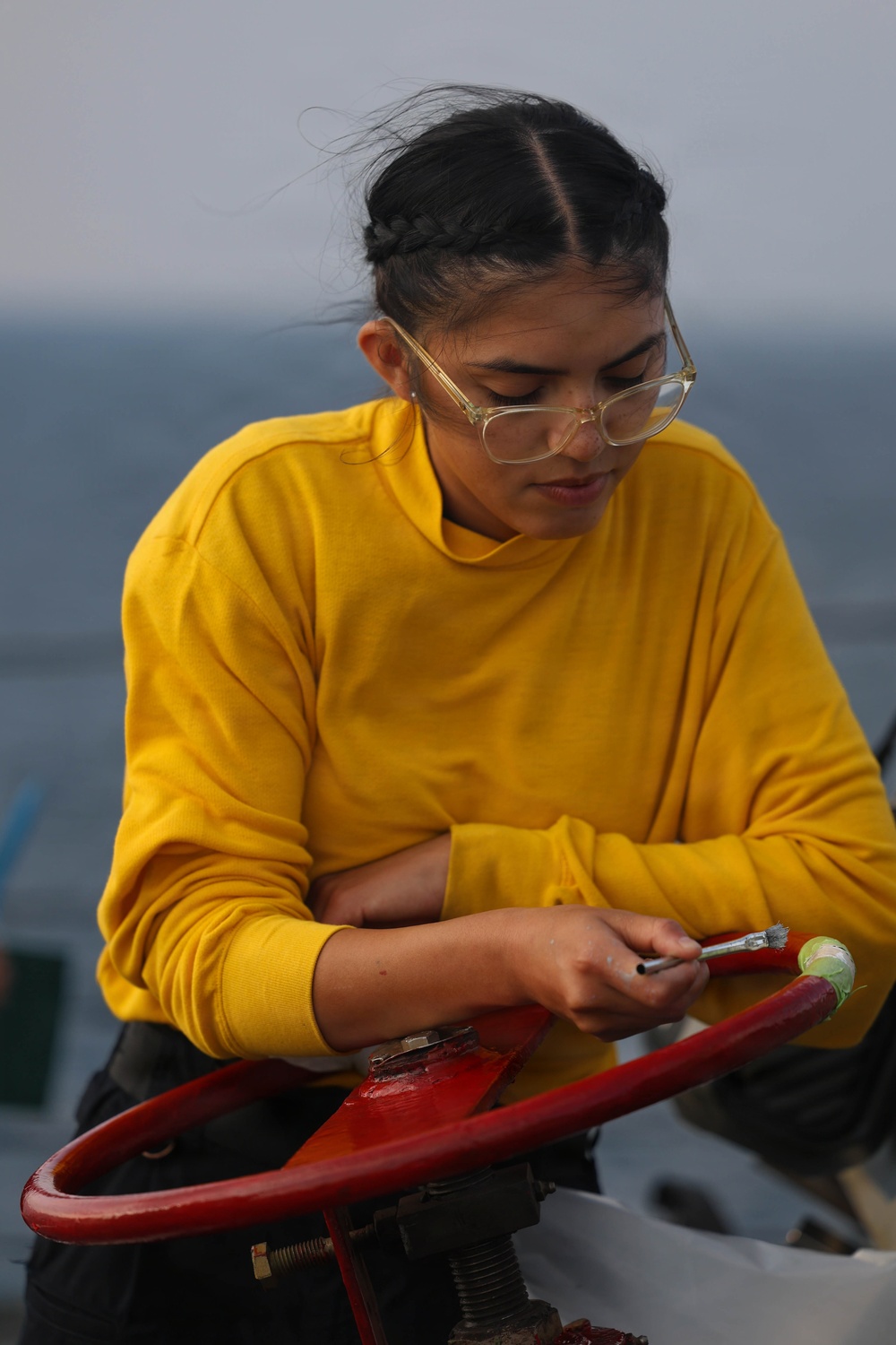 Spruance Conducts Routine Operations
