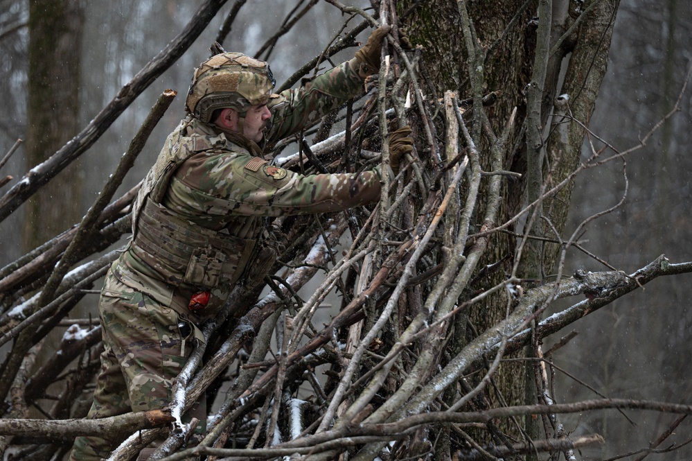 Cold weather survival training