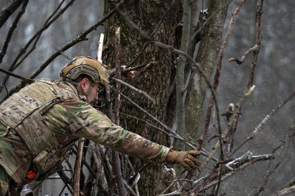 Cold weather survival training