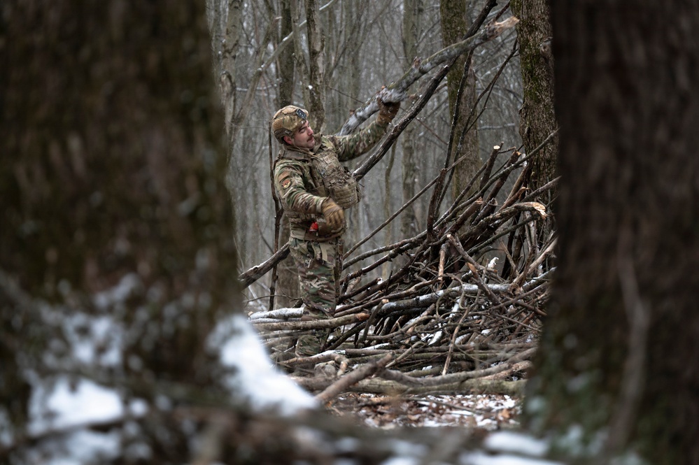 Cold weather survival training