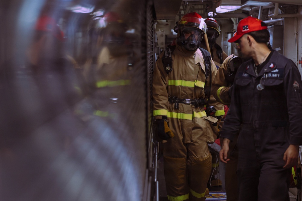 Spruance Conducts Routine Operations