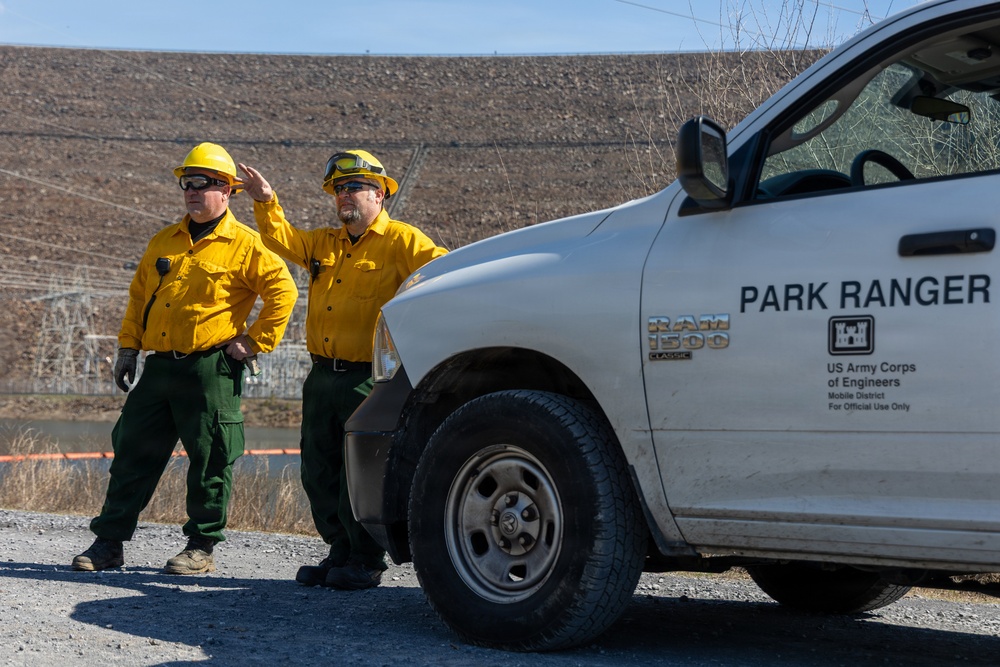 USACE, Georgia DNR conduct prescribed burn near Carters Dam
