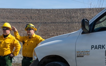 USACE, Georgia DNR conduct prescribed burn near Carters Dam
