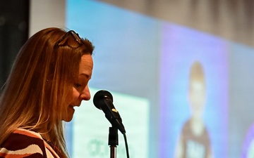 Speech ambassador introduced to elementary school