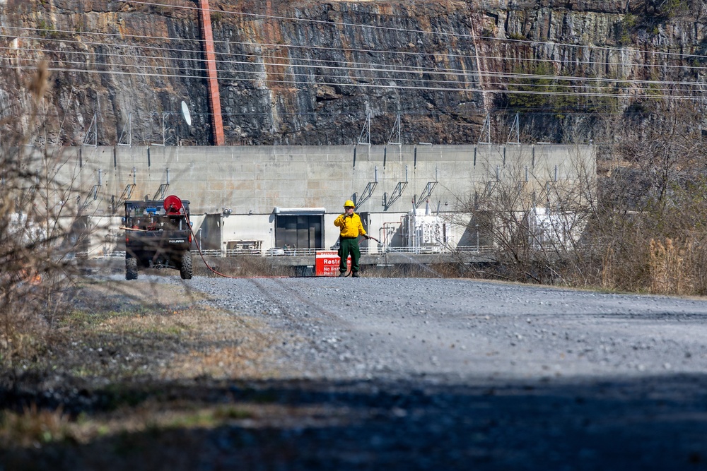 USACE, Georgia DNR conduct prescribed burn near Carters Dam