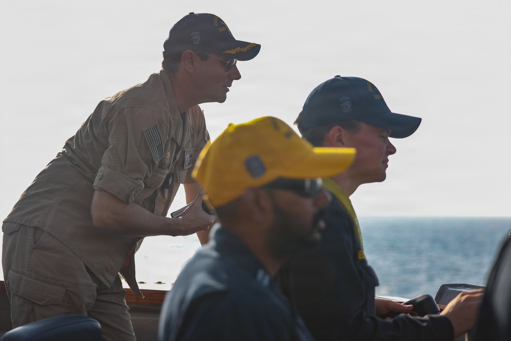 Spruance Conducts Routine Operations