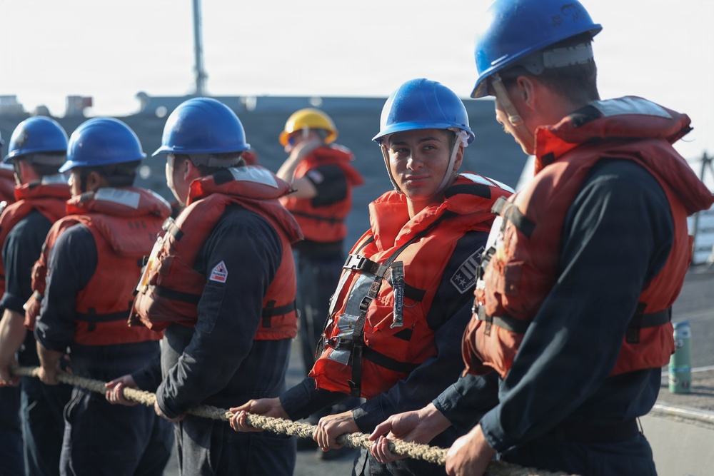 Spruance Conducts Routine Operations