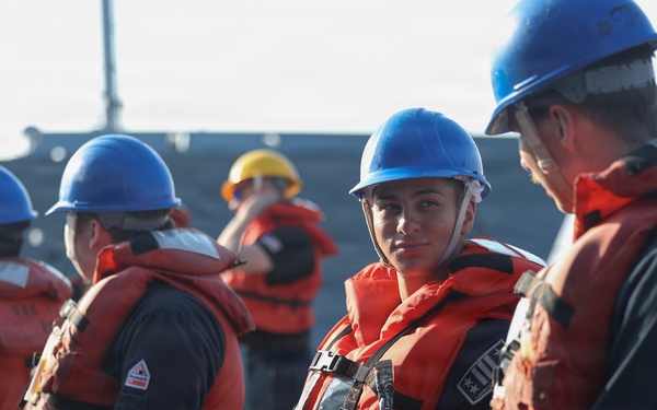 Spruance Conducts Routine Operations