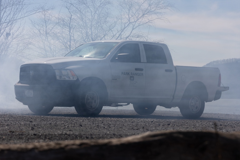 USACE, Georgia DNR conduct prescribed burn near Carters Dam