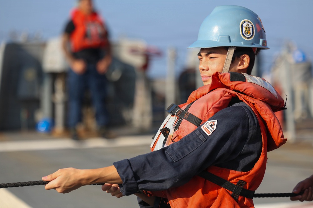 Spruance Conducts Routine Operations