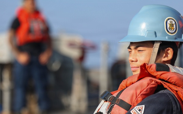 Spruance Conducts Routine Operations