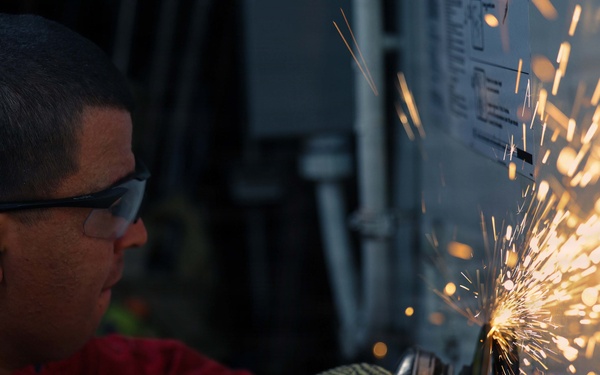 Spruance Conducts Routine Operations