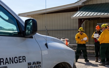 USACE, Georgia DNR conduct prescribed burn near Carters Dam