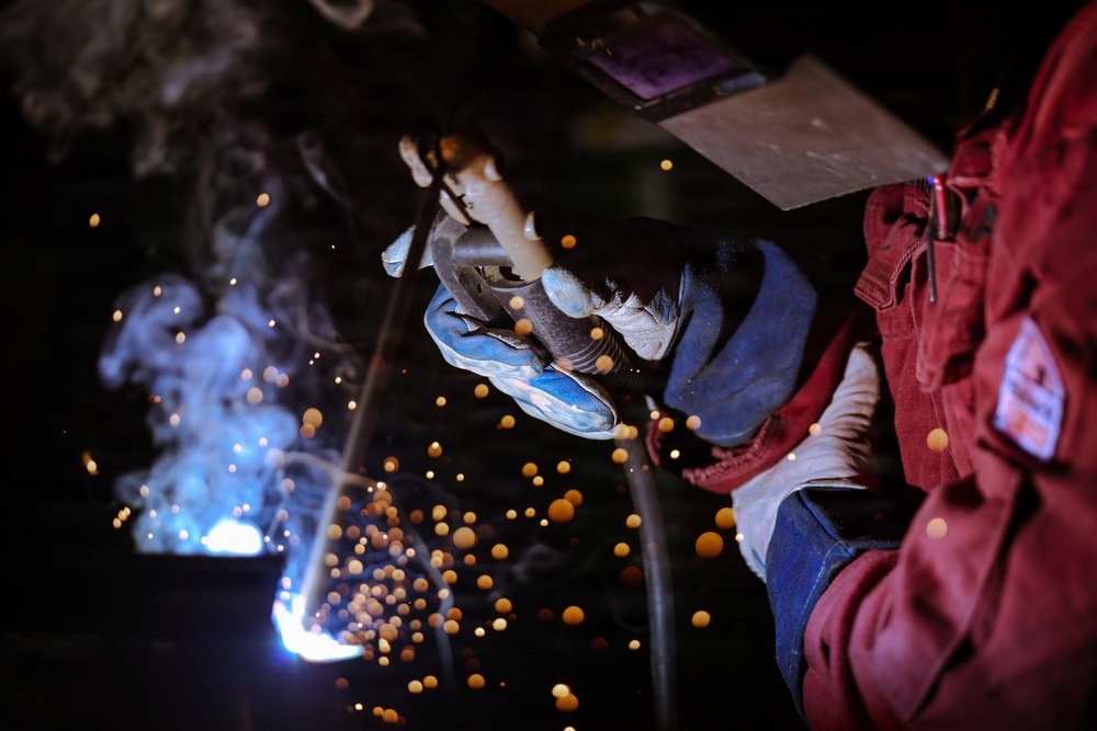 Spruance Conducts Routine Operations