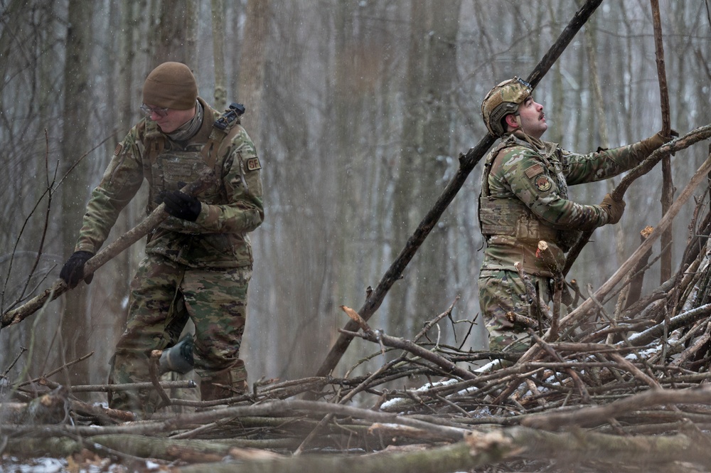 Cold weather survival training