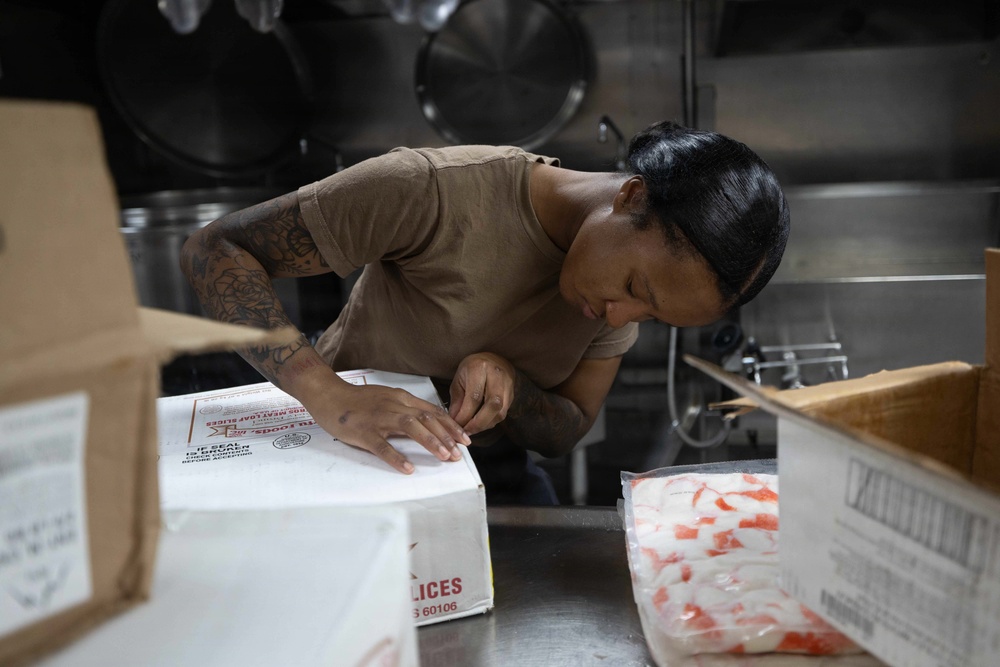 Spruance Conducts Routine Operations